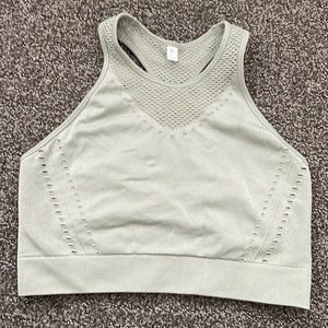 Light green Joy Lab high neck sports bra